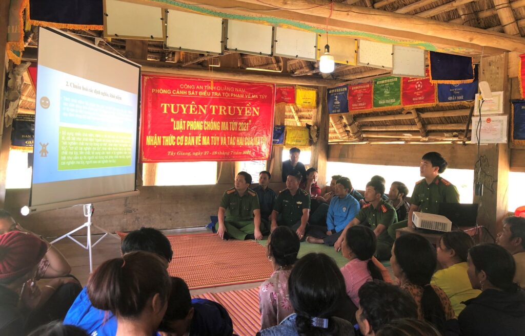 Tuổi trẻ Tây Giang hưởng ứng Tháng hành động phòng, chống tệ nạn ma túy năm 2022